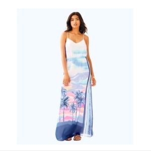 Lilly Pulitzer Deanna Maxi Dress - pink sunset